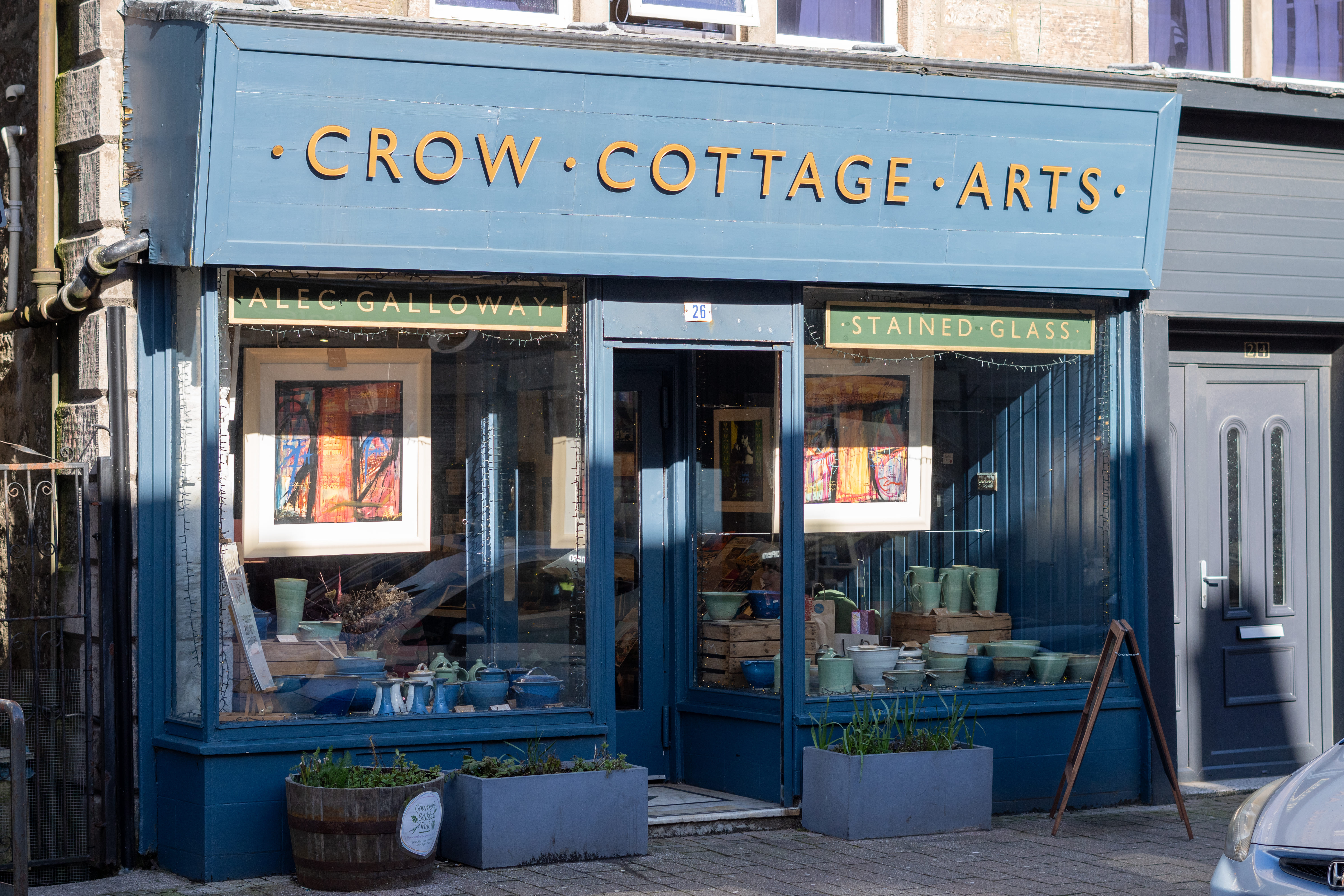Image of Crow Cottage Arts shop front